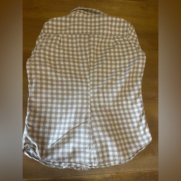 Frank and Eileen Women’s Gingham Barry Button Up 100% Cotton Small - Picture 8 of 12
